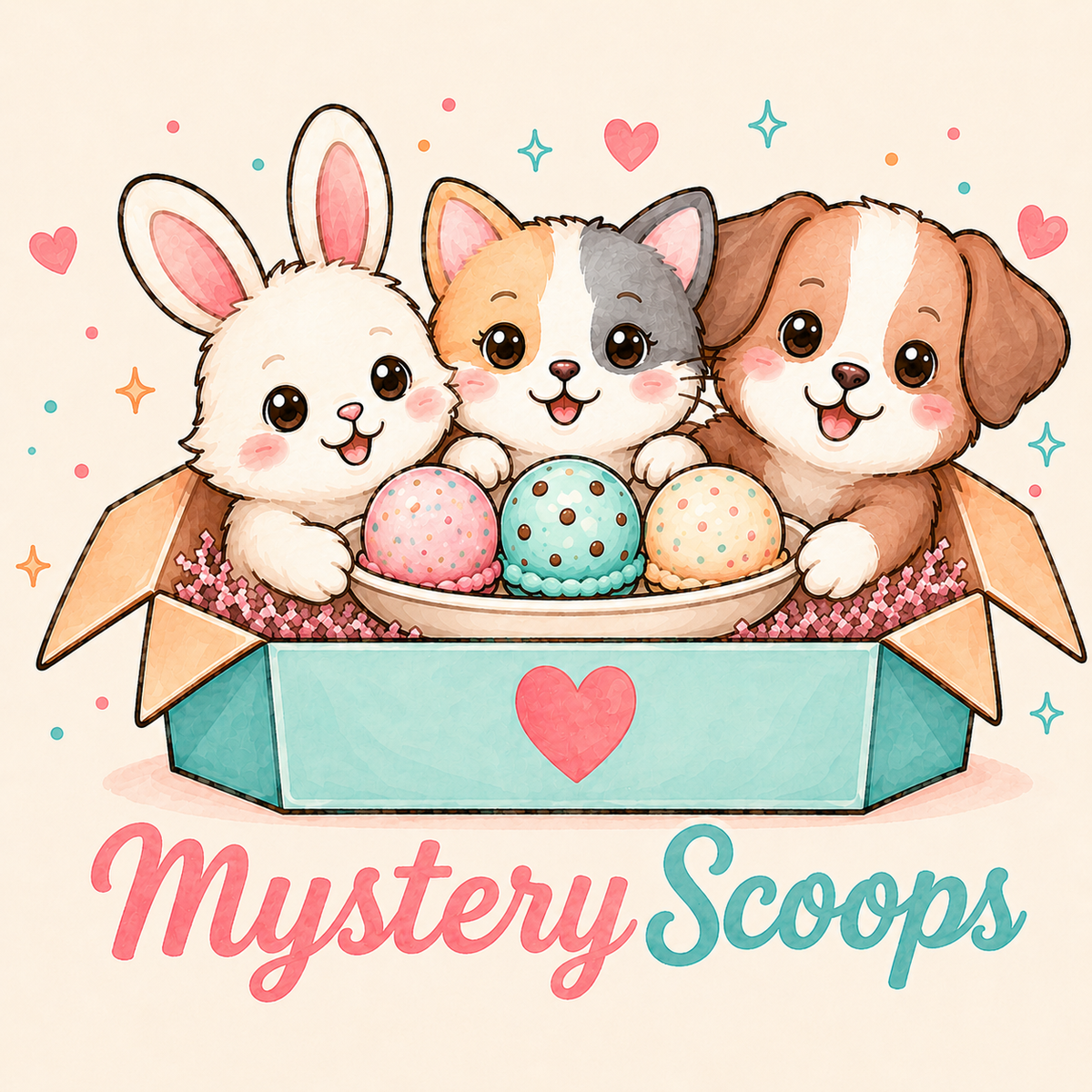 Mystery Scoops Surprise gift boxes for animal lovers