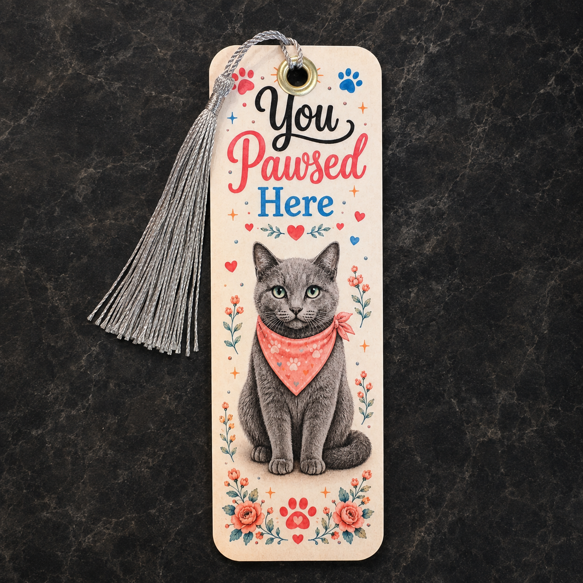 Personalized Pet Bookmark