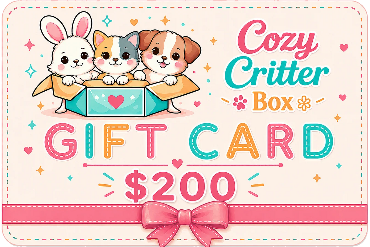 🎁Cozy Critter Box Gift Card🎁