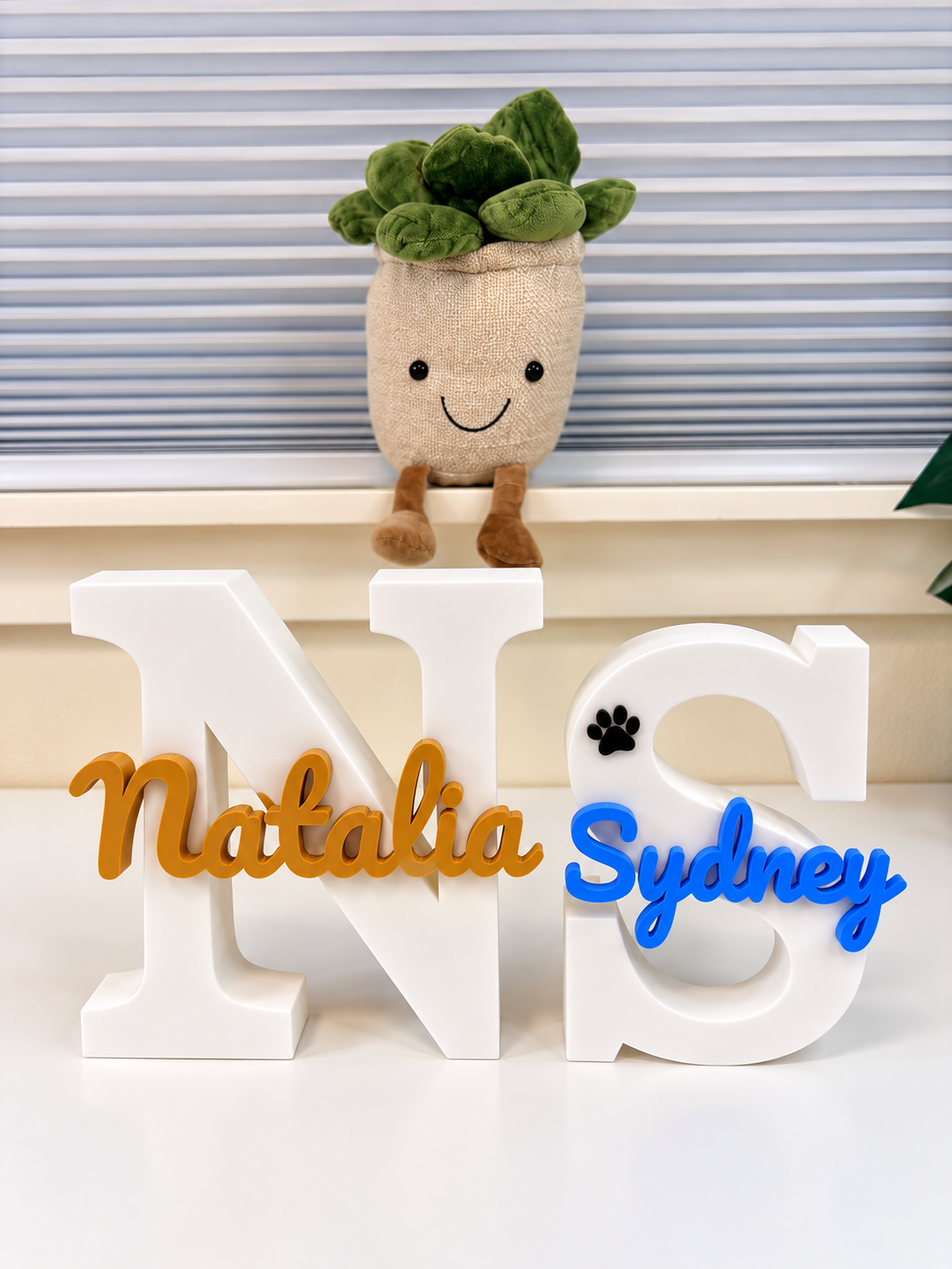 Personalized Initial & Name Decor